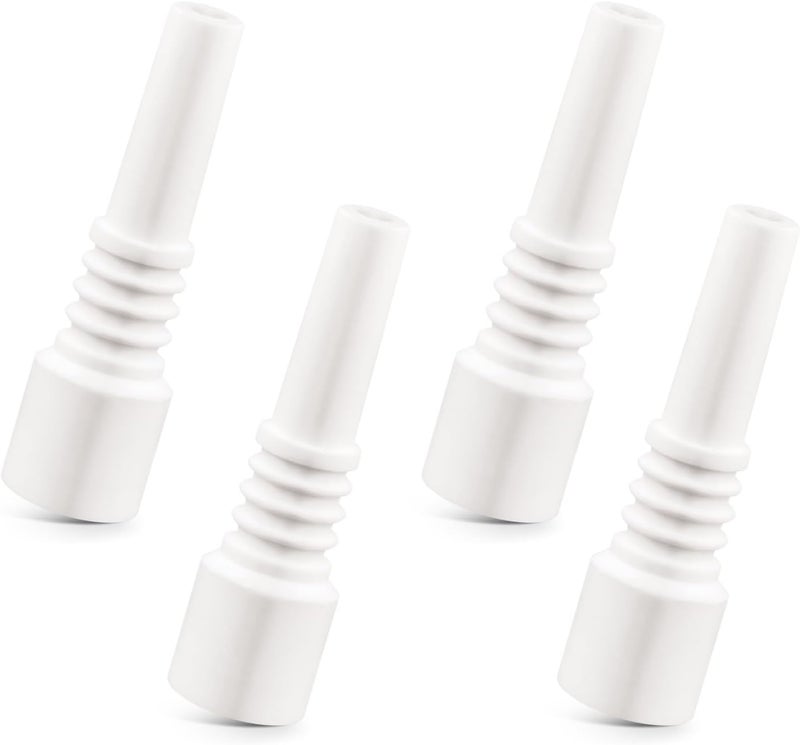 Batator Sand Blaster Ceramic Nozzles Replacement Sandblasting Tips, 10mm Nectar Collector, Ceramic Rust Removal Sandblast Machine Nozzle (4 Pack) - Image 1